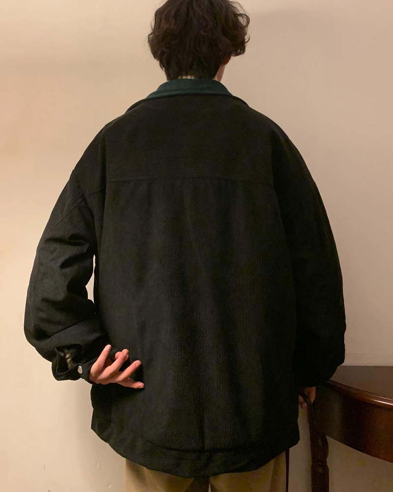 Veste velours cotelé homme