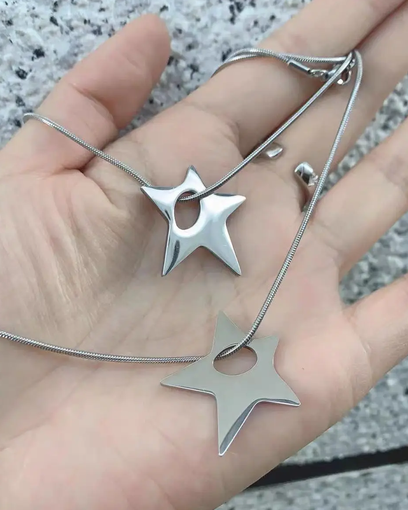 Pendentif etoile Y2K