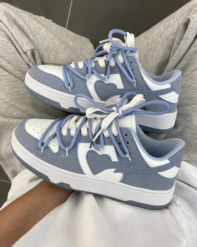 Sneakers coeur