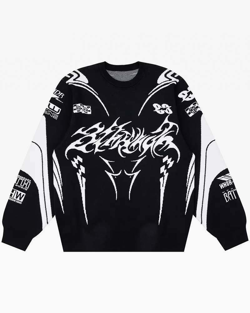 Pull en laine streetwear