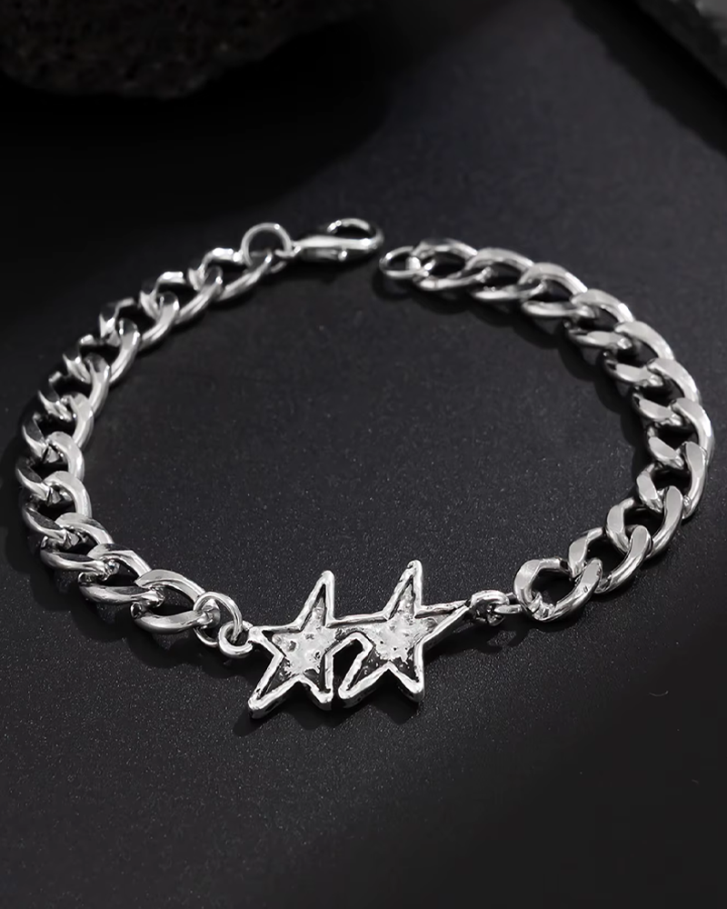 Bracelet étoile Y2K