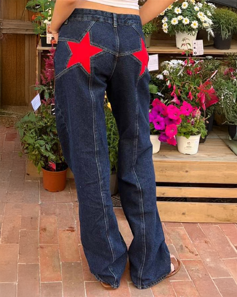 Jean avec etoile