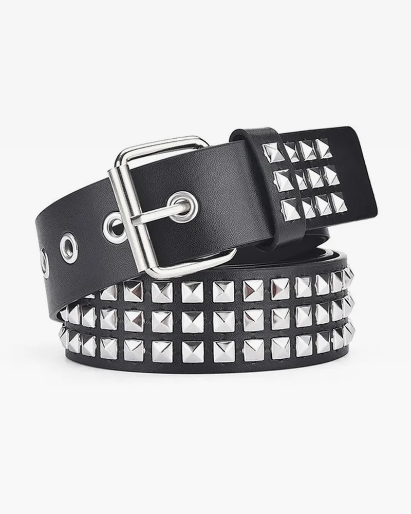Ceinture cloutée pyramide