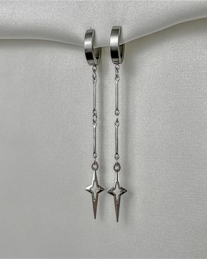 Boucles d'oreilles étoile