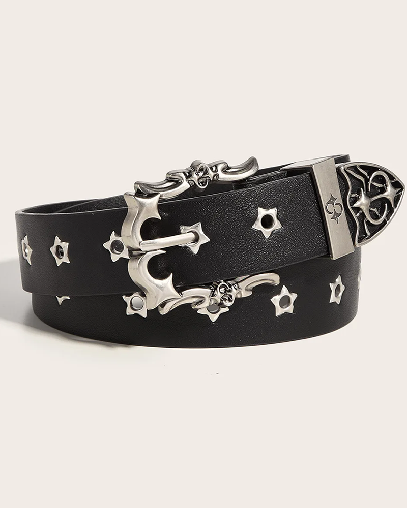 Ceinture oeillets étoile