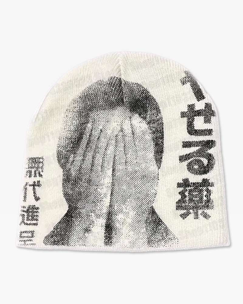 Bonnet graphique Japonais