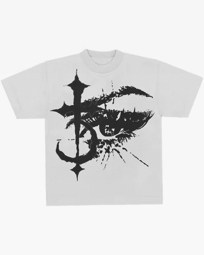 T-shirt oeil Y2K