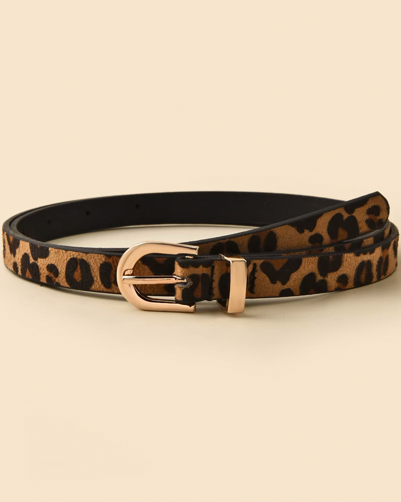 Ceinture leopard