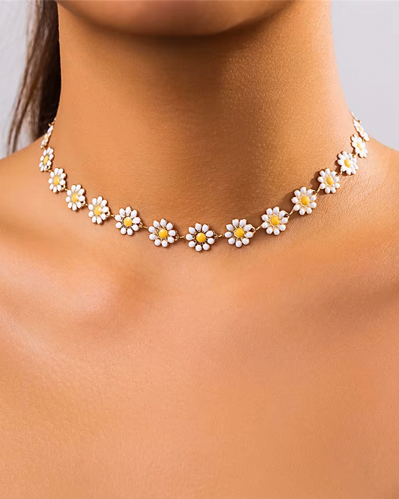 Collier marguerite