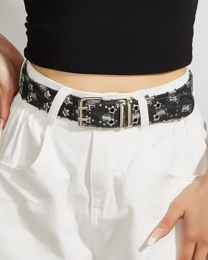 Ceinture denim Y2K