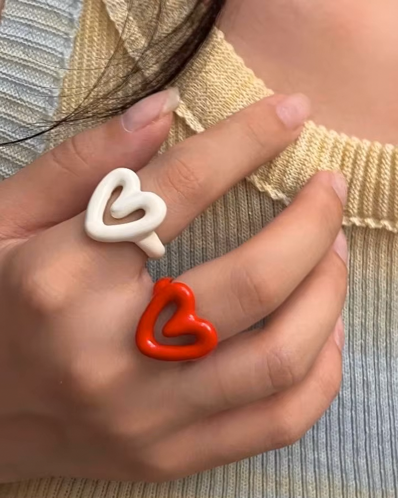 Bague coeur