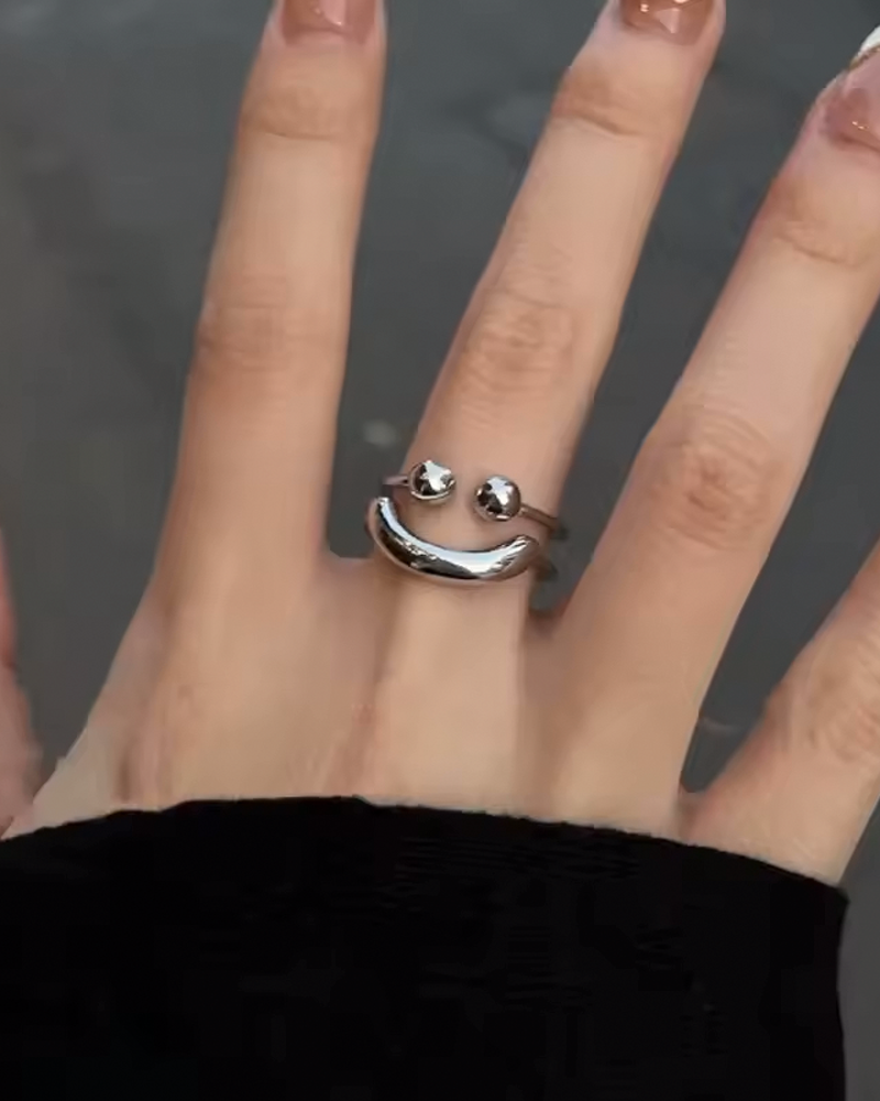 Bague smiley