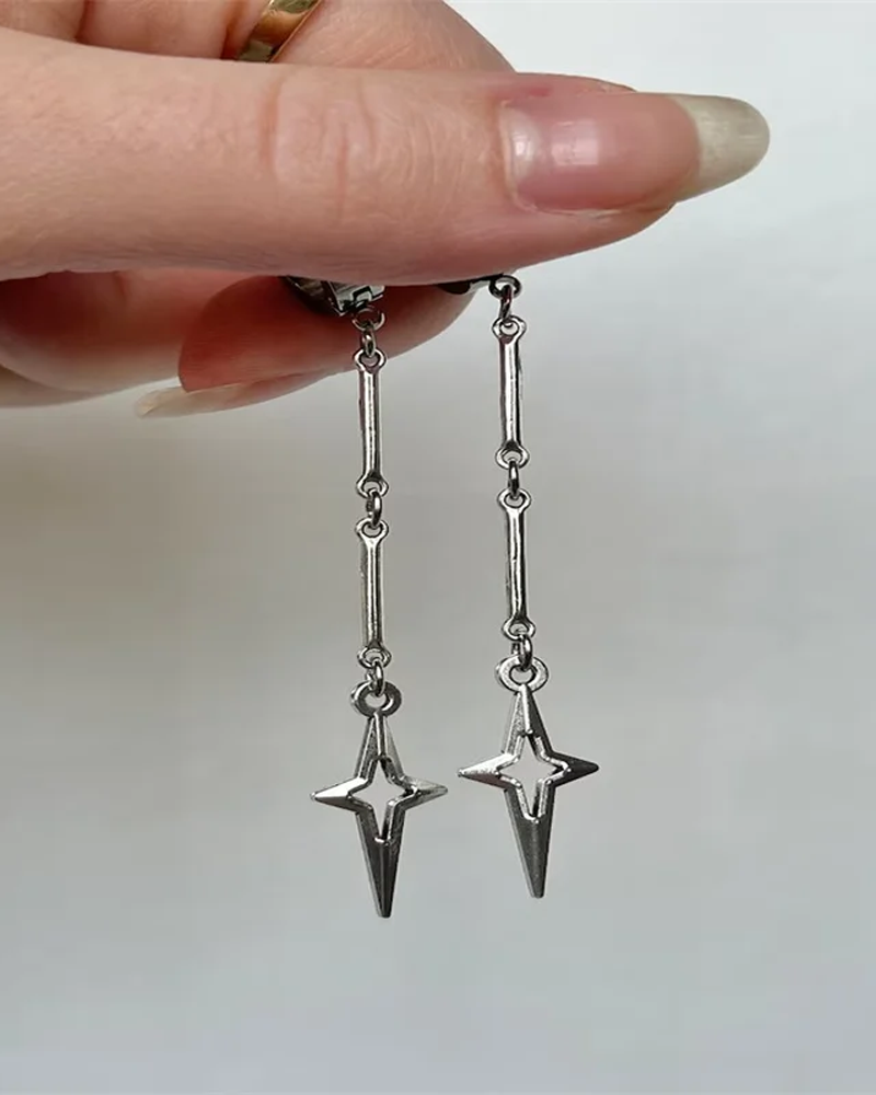 Boucles d'oreilles étoile