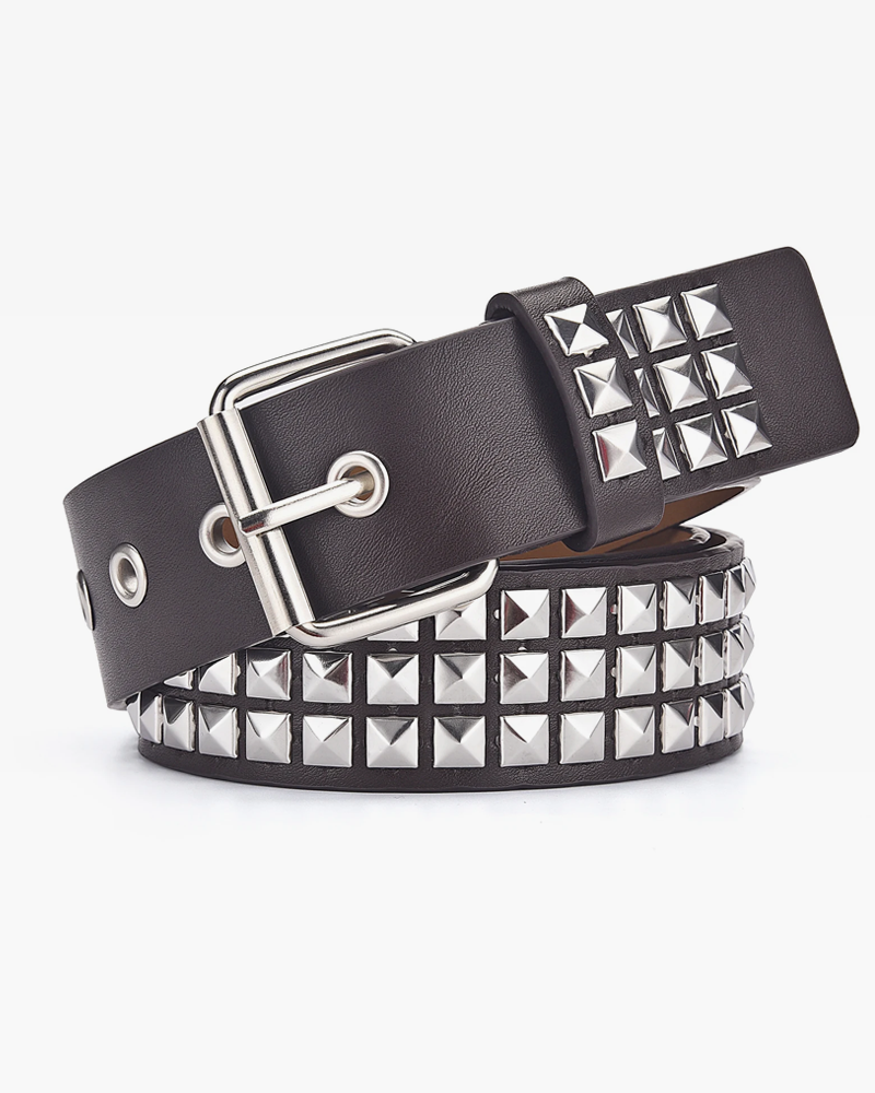 Ceinture cloutée pyramide