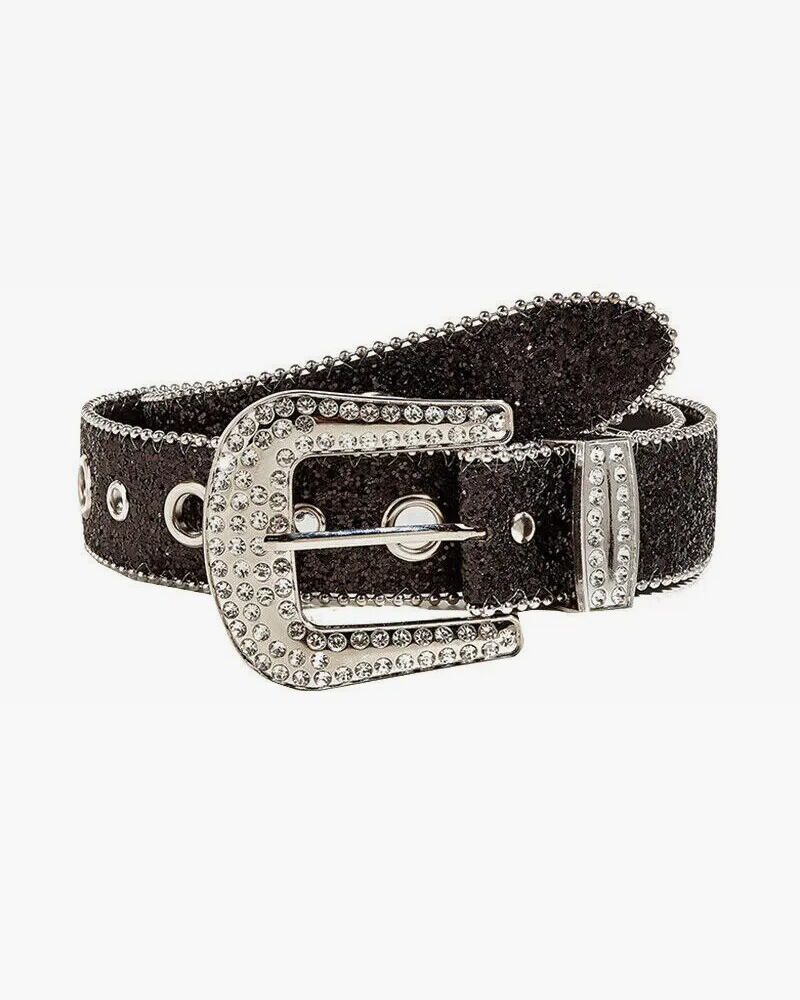 Ceinture strass noir