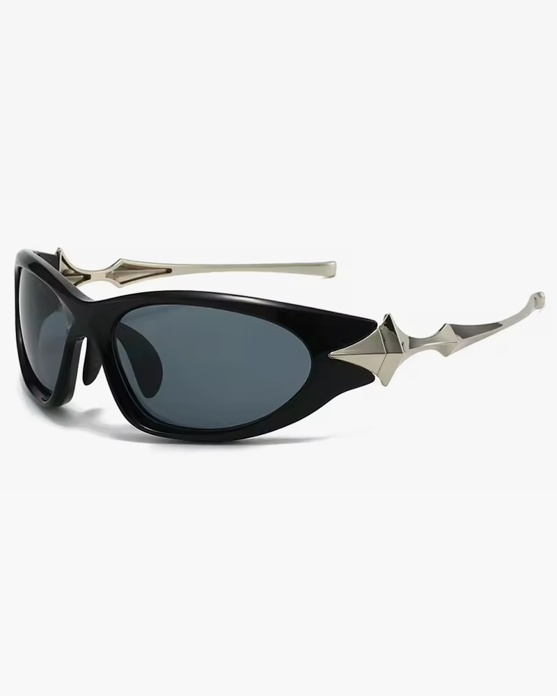 Lunettes de soleil futuristes Y2K