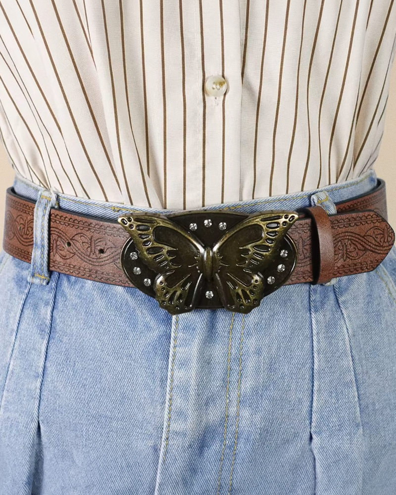 Ceinture papillon vintage