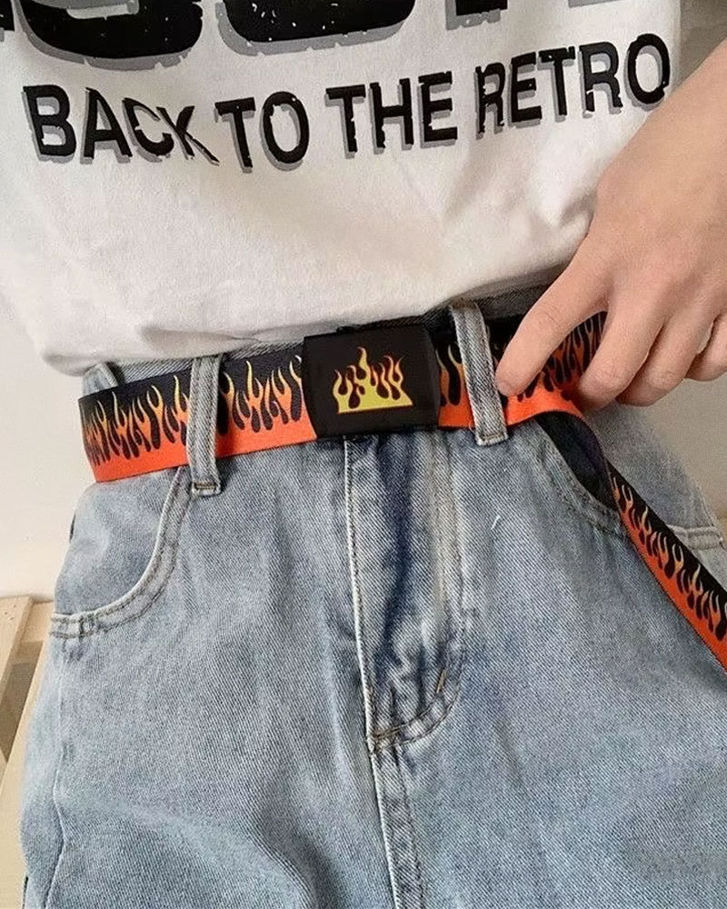 Ceinture flamme
