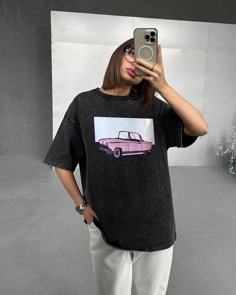 T shirt voiture vintage