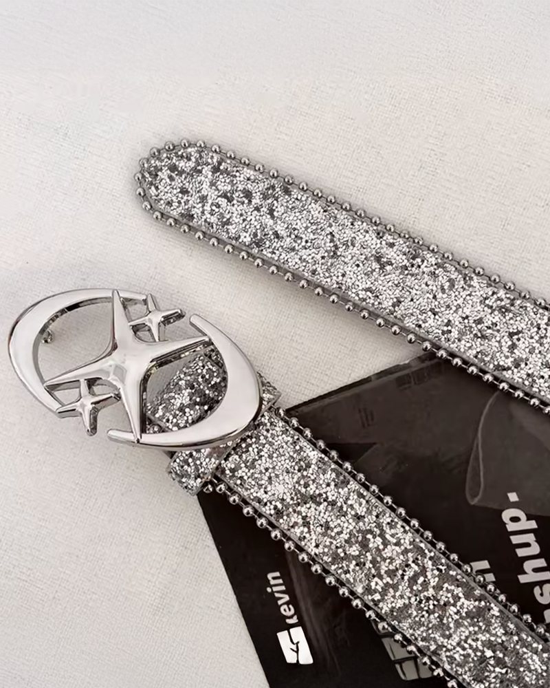 Ceinture femme paillette