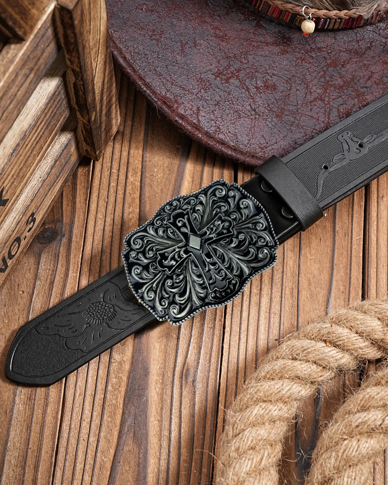 Ceinture boucle western