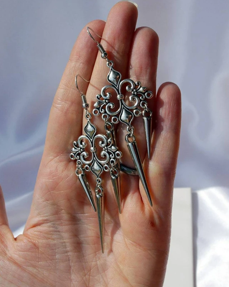 Boucles d'oreilles grunge