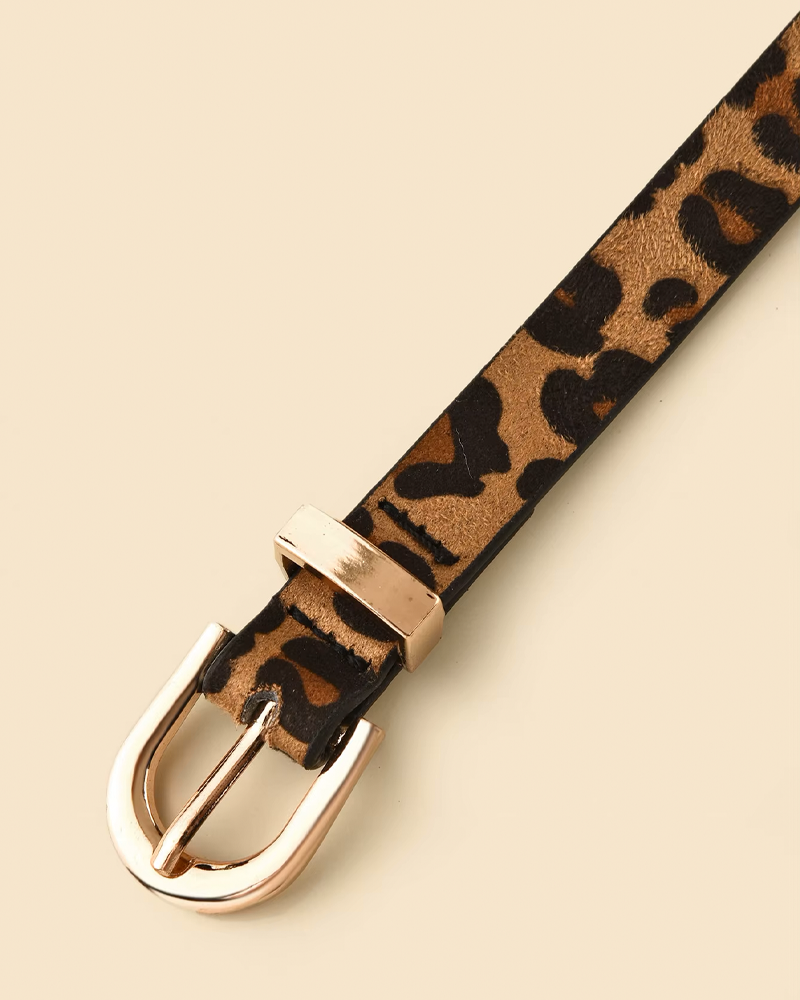 Ceinture leopard