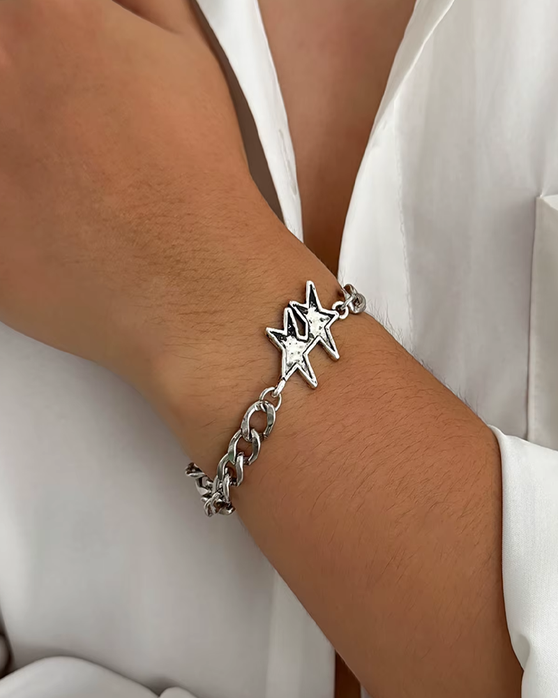 Bracelet étoile Y2K