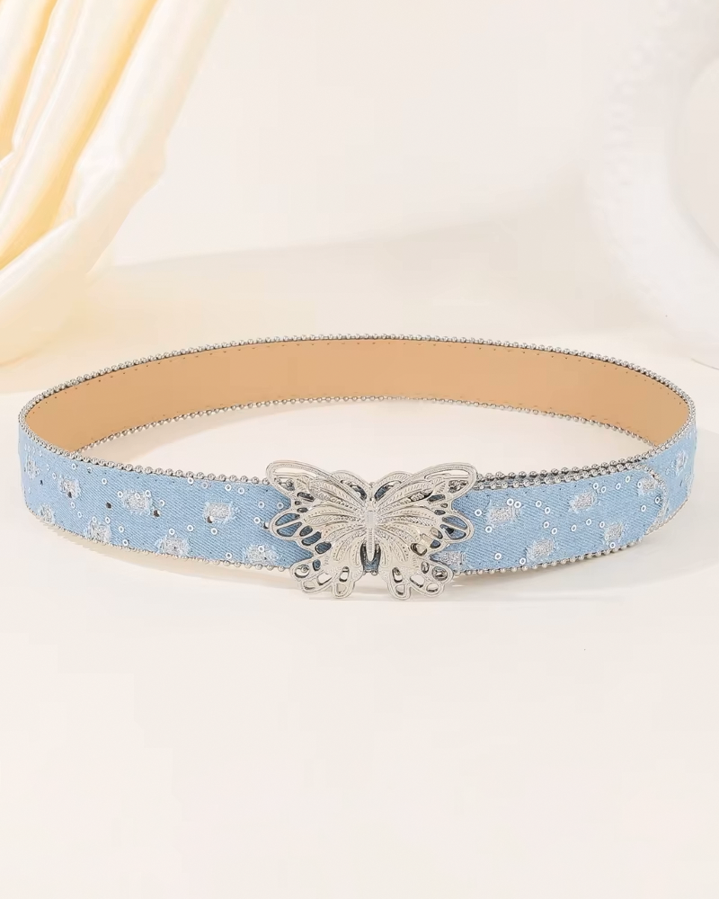 Ceinture papillon femme