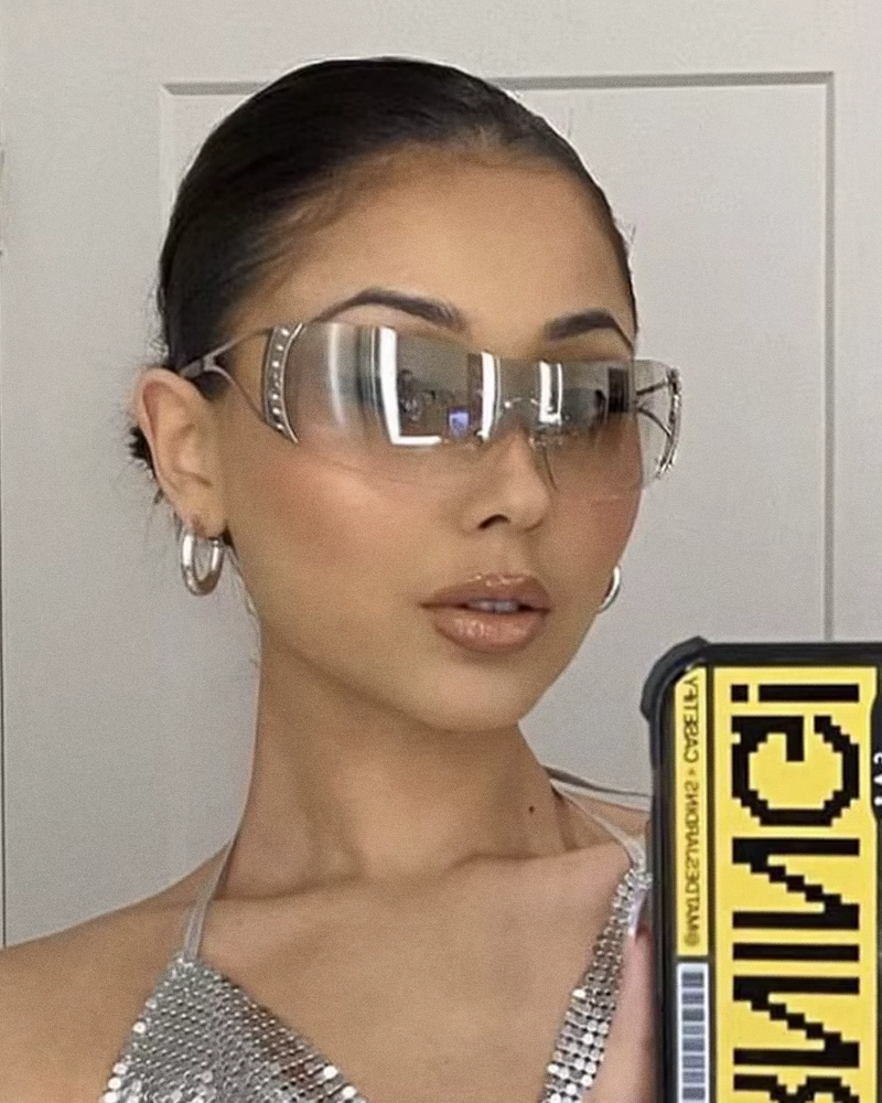 Lunettes de soleil femme Y2K