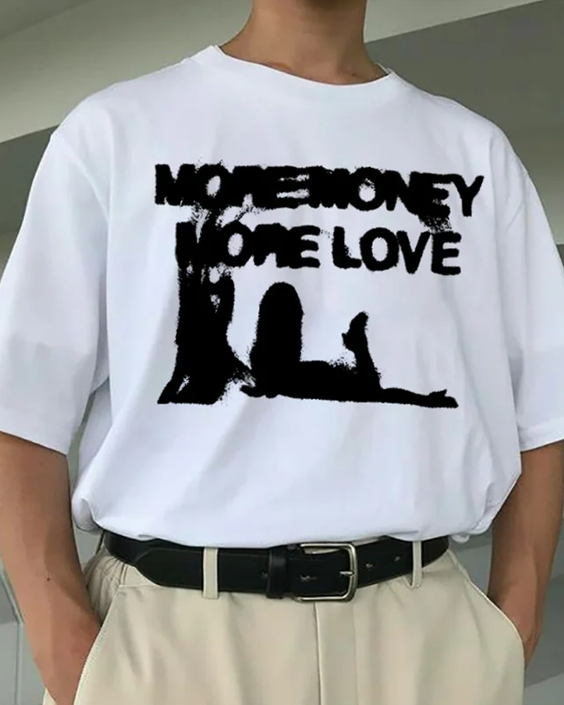 T-shirt Y2K oversized