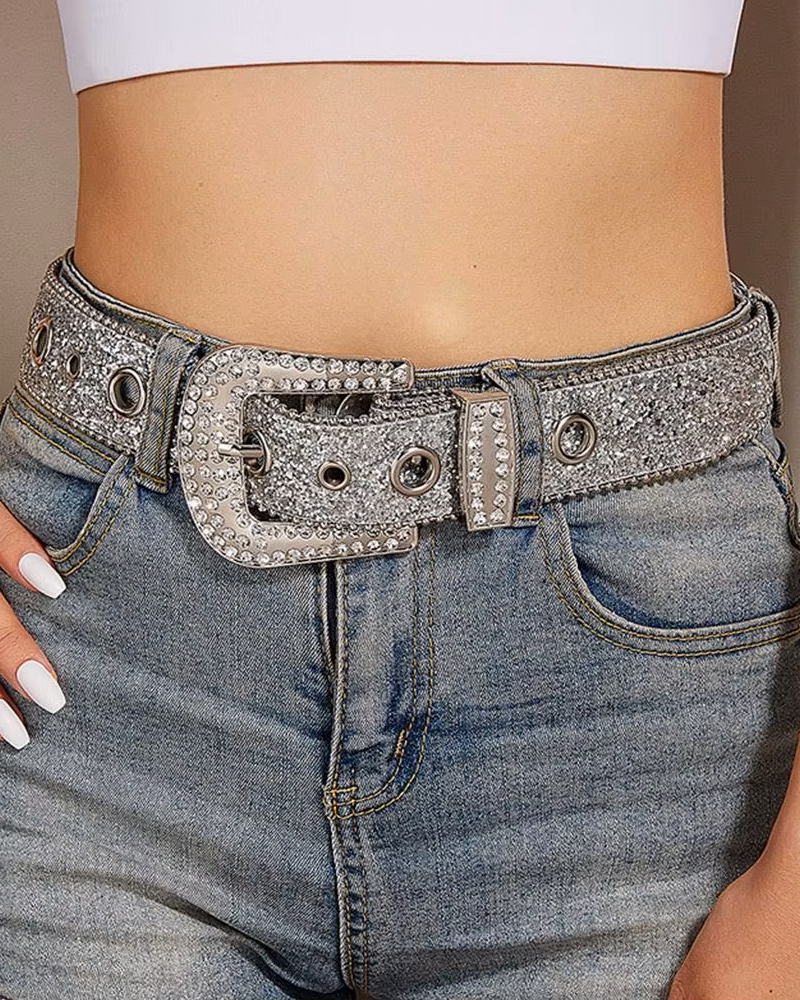Ceinture strass Y2K