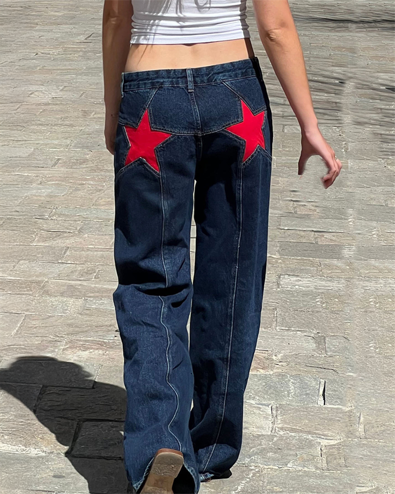 Jean avec etoile