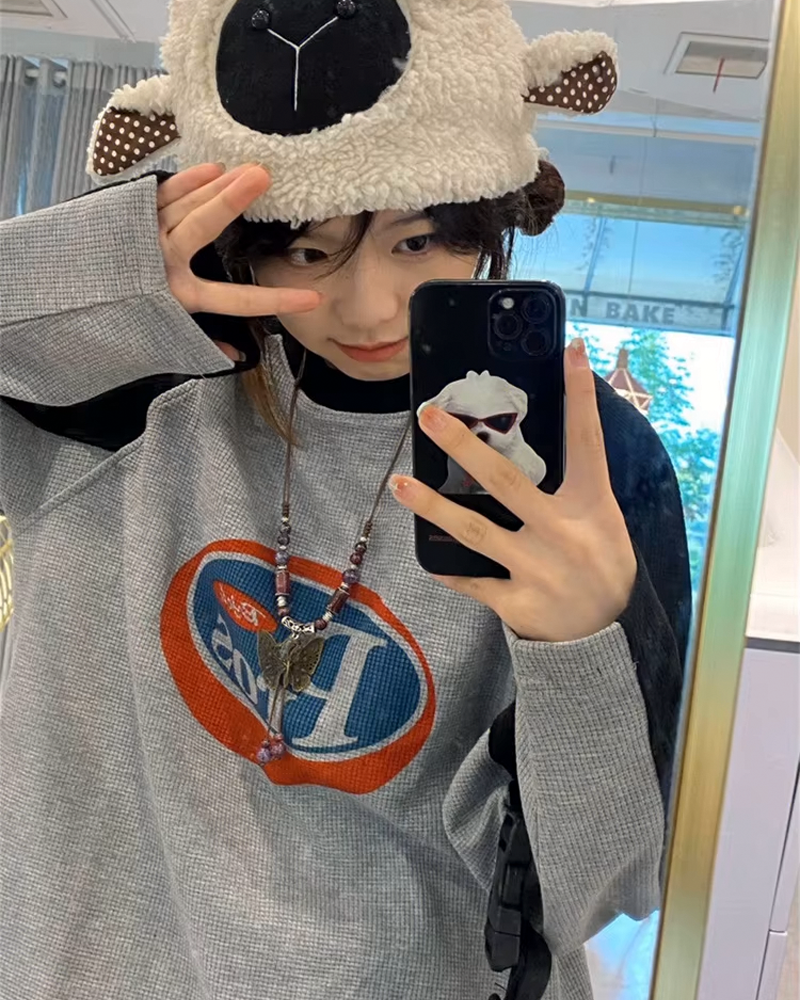 T Shirt manche longue vintage