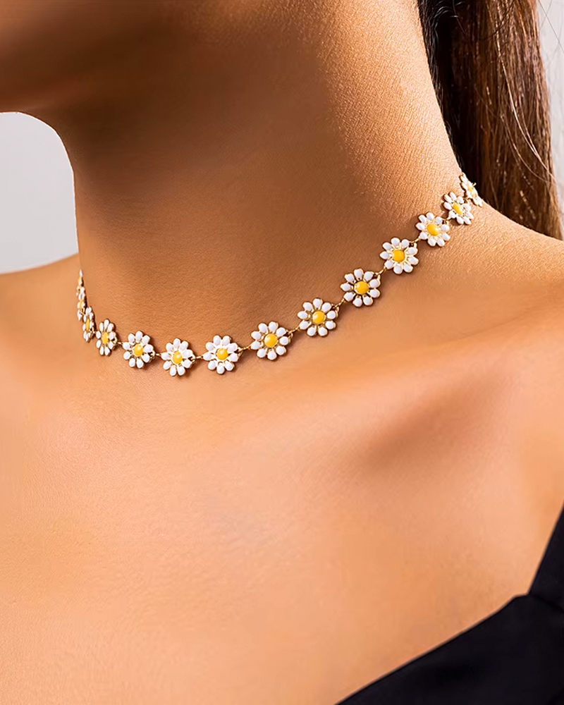 Collier marguerite