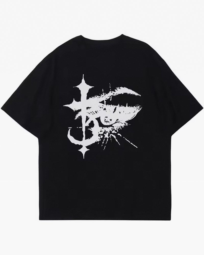 T-shirt oeil Y2K