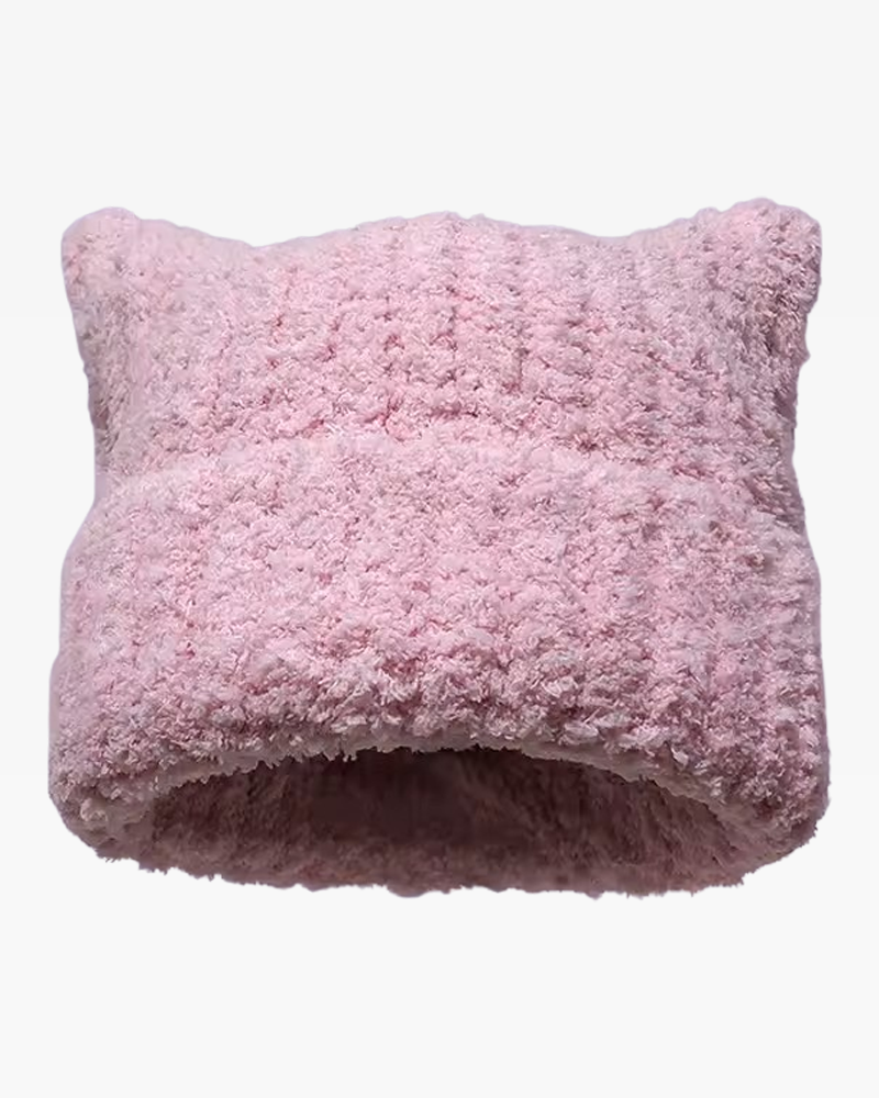 Bonnet oreille de chat femme