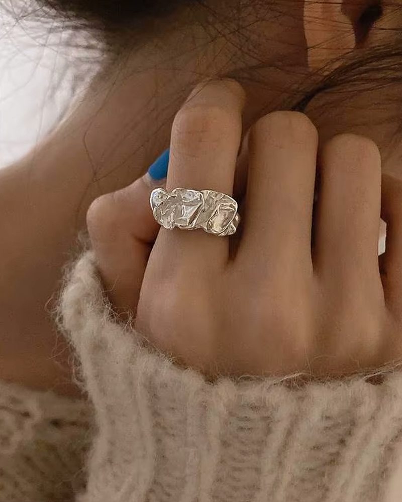 Bague cyber Y2K
