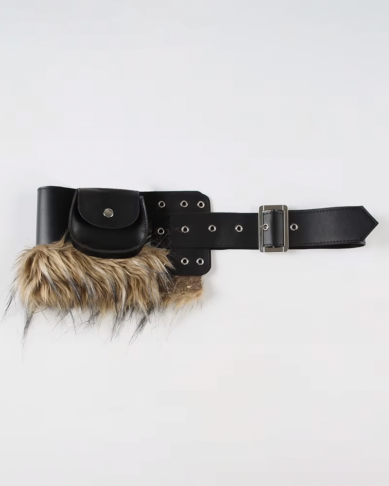 Ceinture fourrure