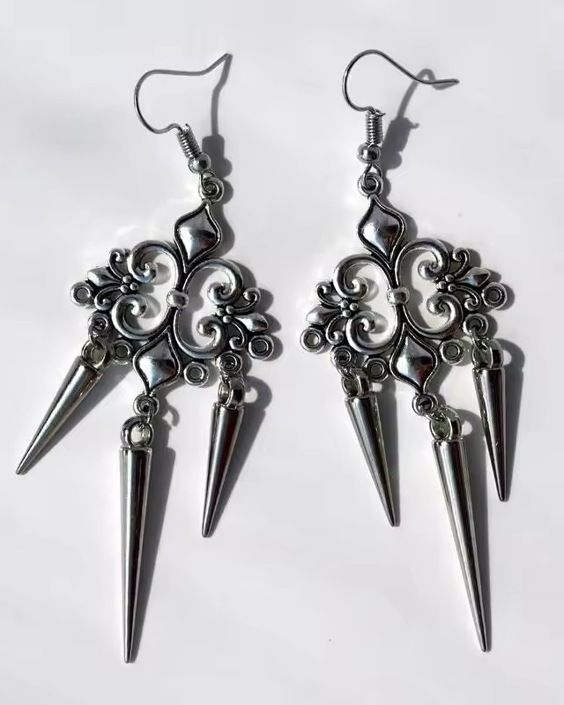 Boucles d'oreilles grunge