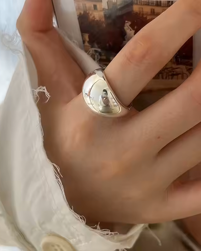 Bague dome