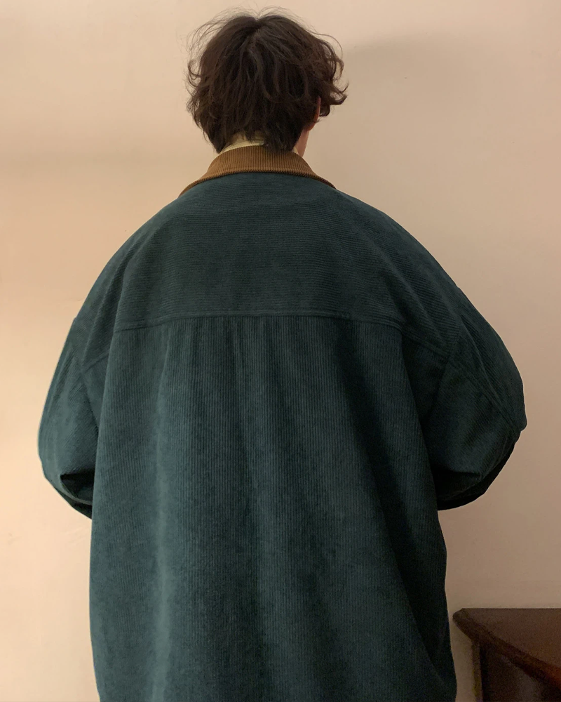 Veste velours cotelé homme