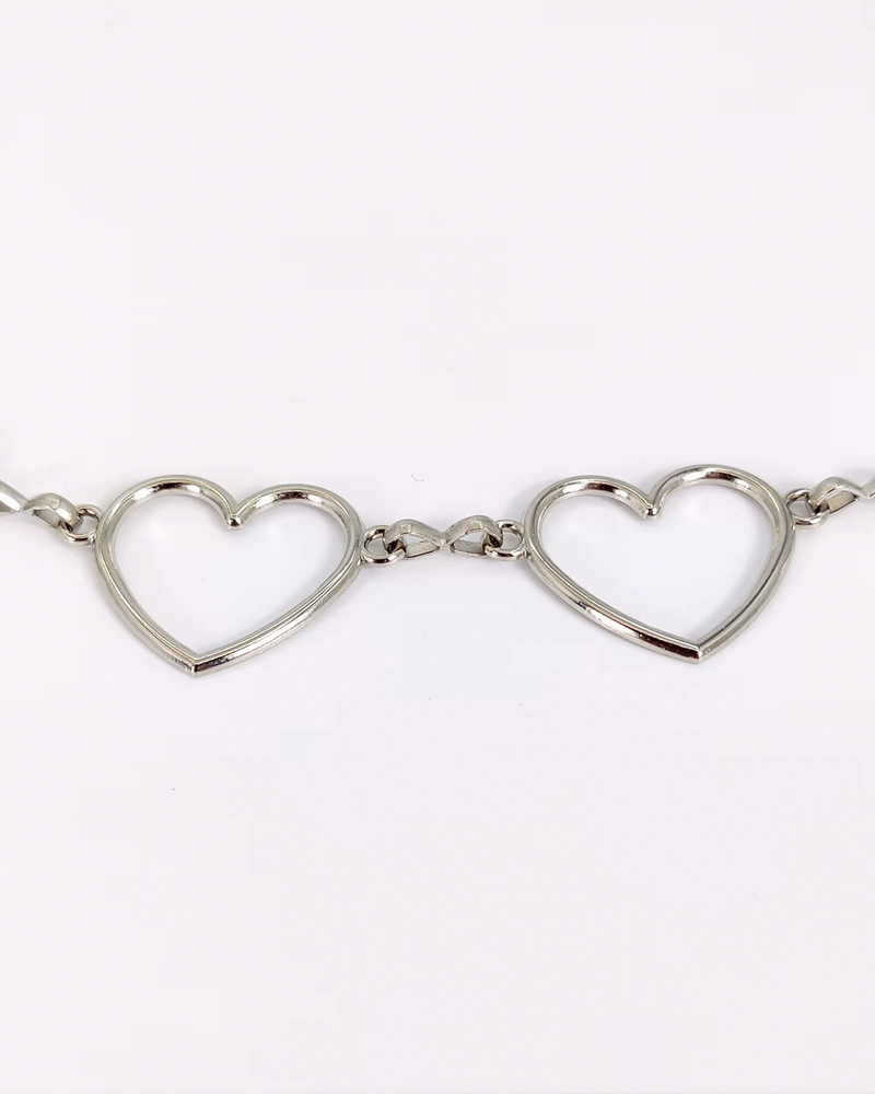 Ceinture chaine coeur
