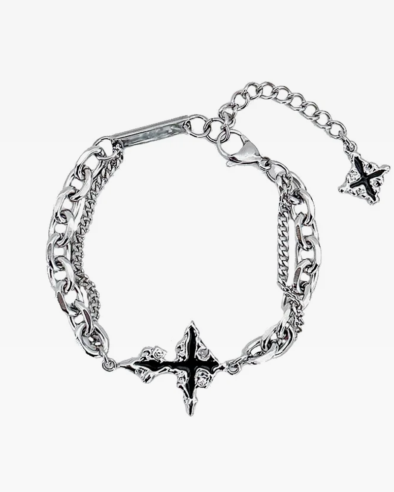 Bracelet croix gothique