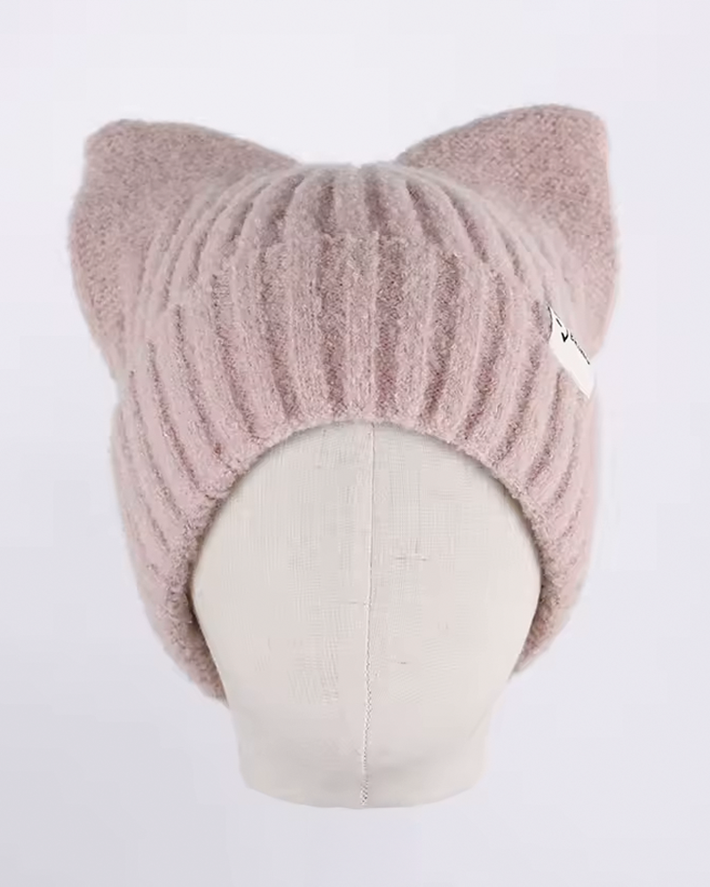 Bonnet avec des oreilles de chat