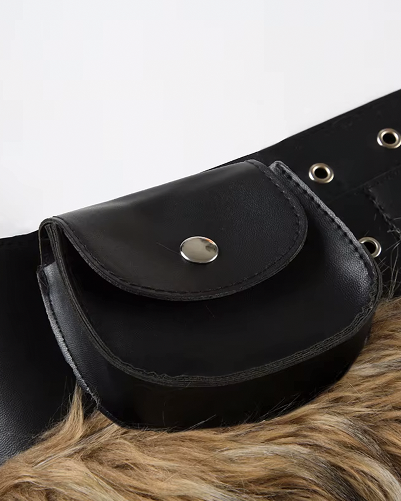 Ceinture fourrure