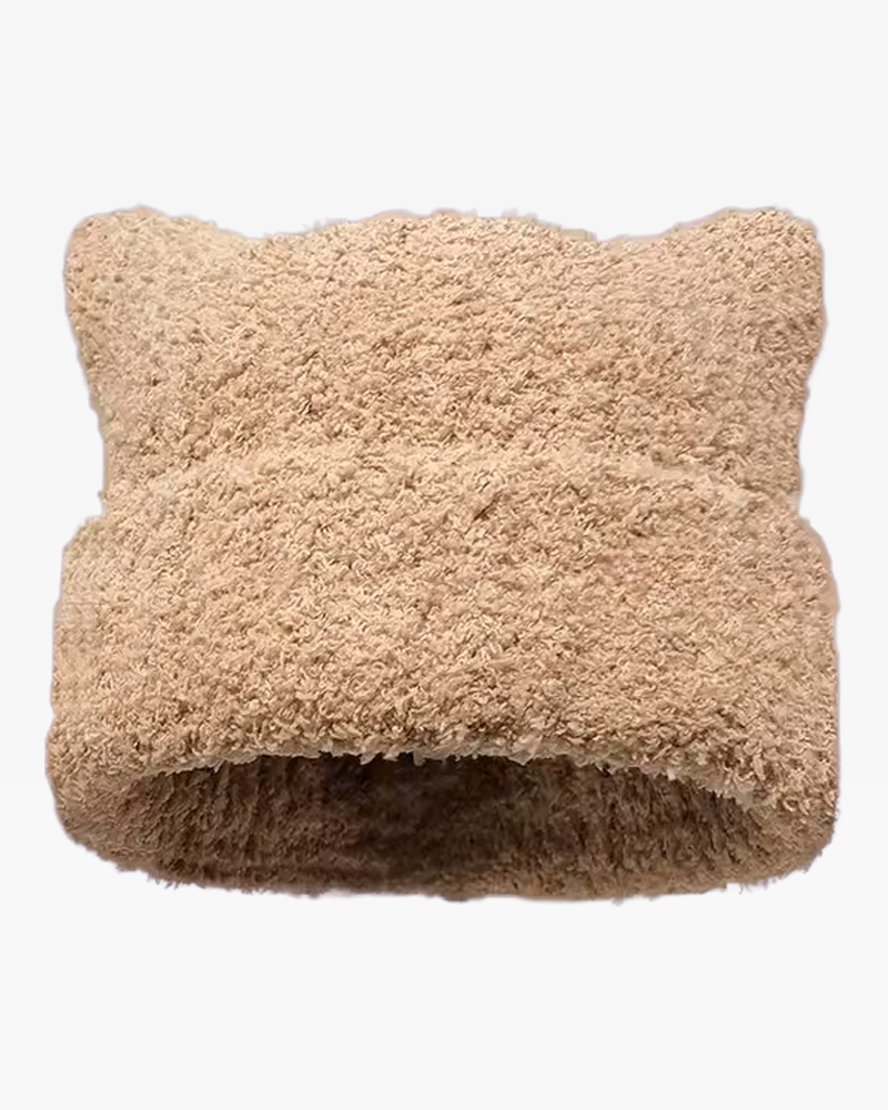 Bonnet oreille de chat femme