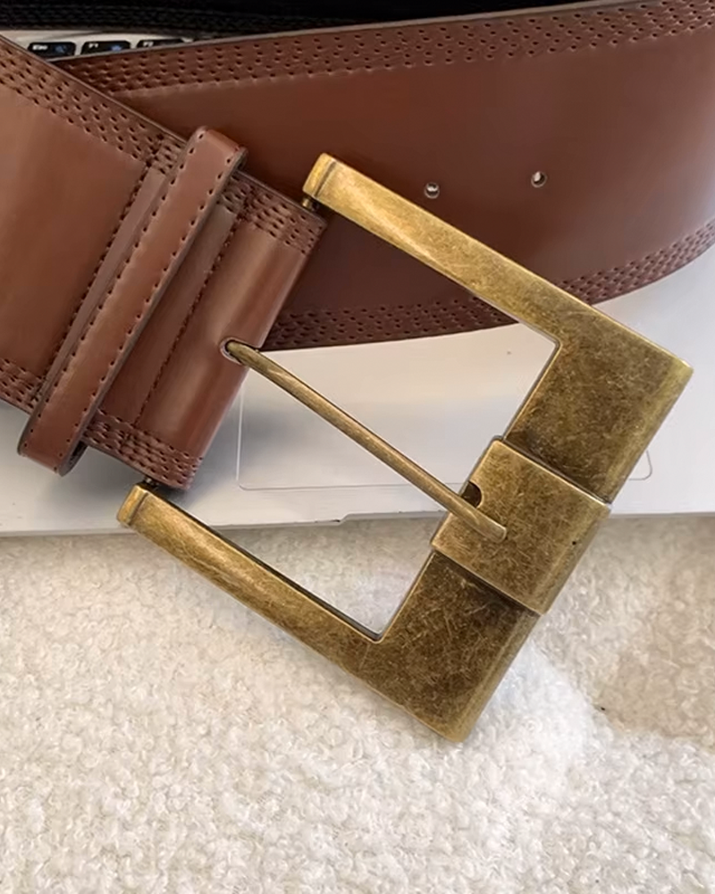 Ceinture large femme