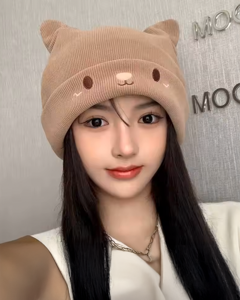 Bonnet oreille d'ours