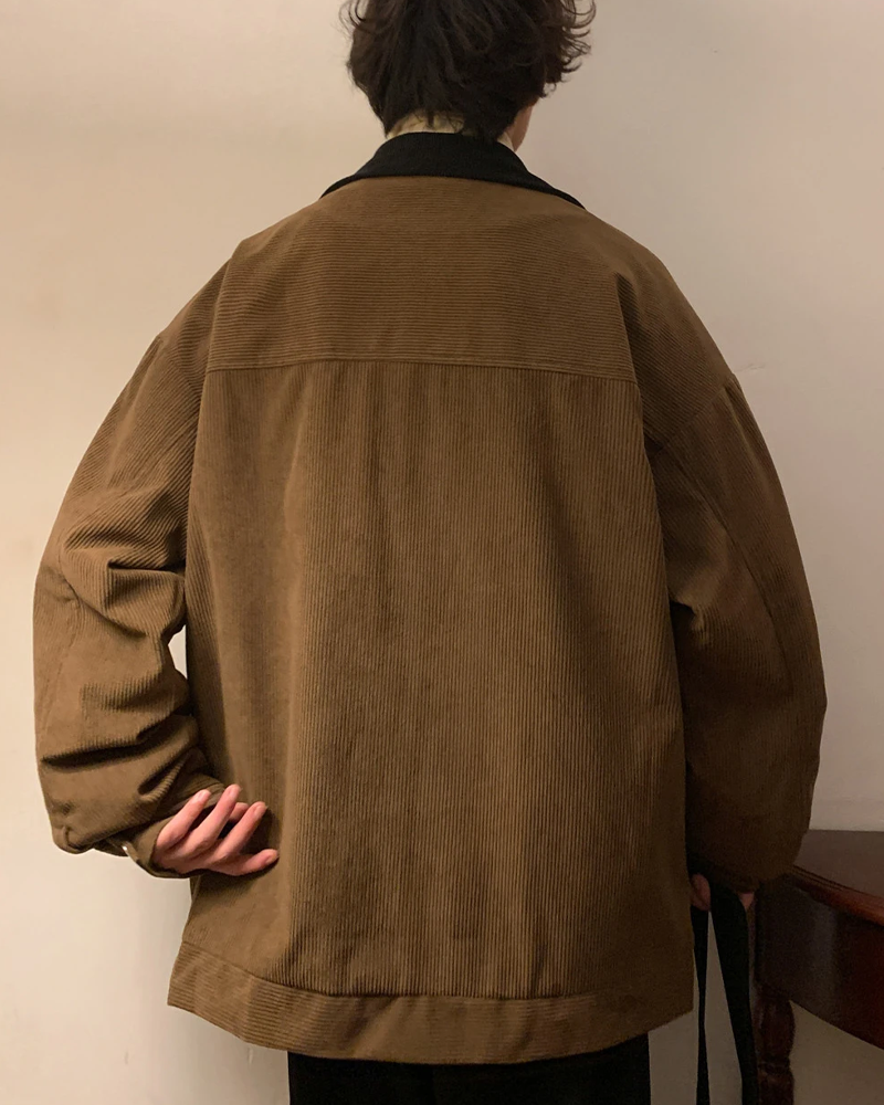 Veste velours cotelé homme